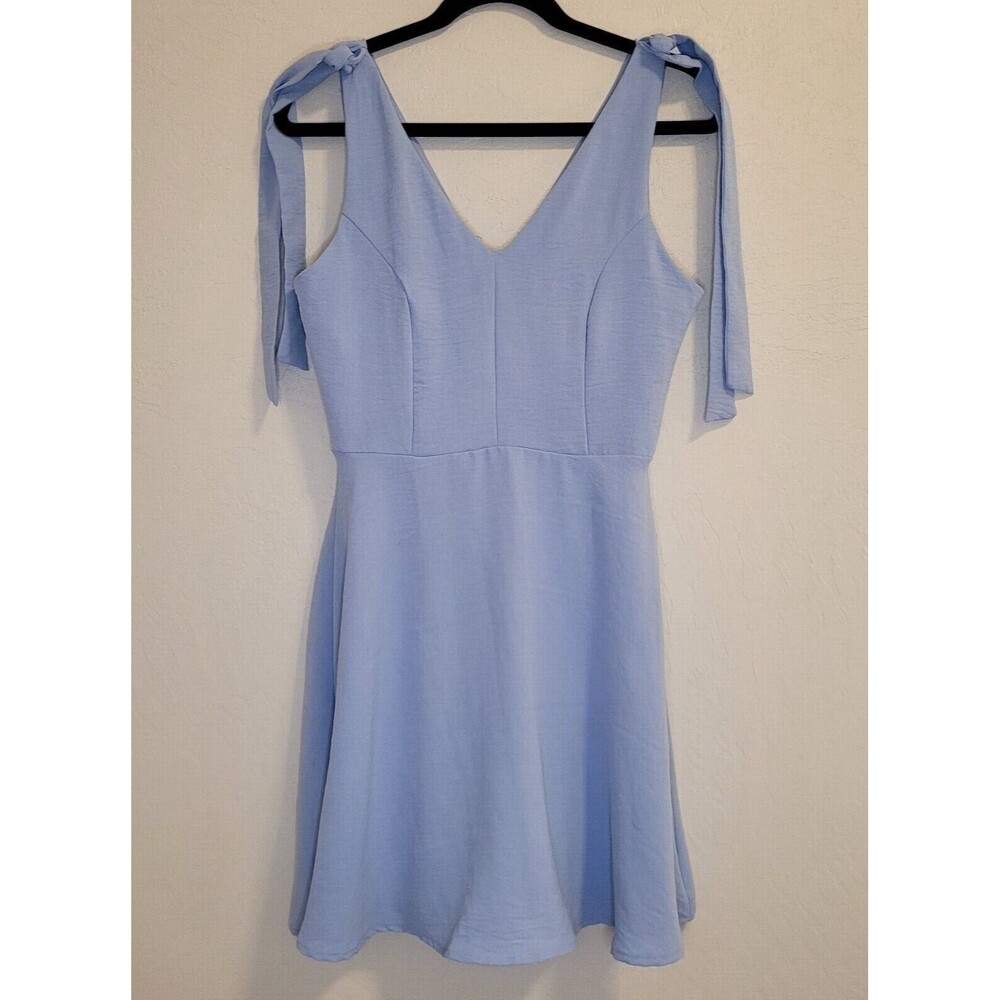 Altard State Women's Dress Powder Blue, Sleeveless, Aline, Size Medium, Zip Back